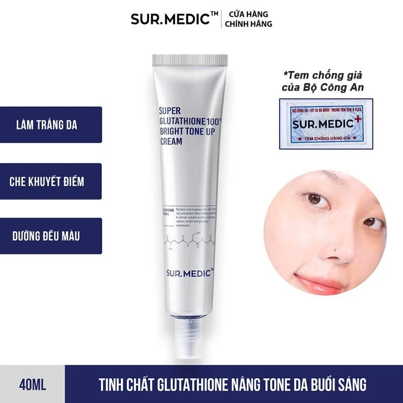 Kem Sáng Vùng Mắt Super Glutathione (40ml)
