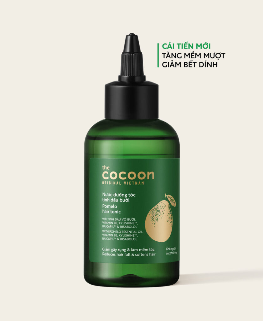 Nước Dưỡng Tóc Cocoon Pomelo Hair Tonic Giảm Gãy Rụng và Làm Mềm (140ml)