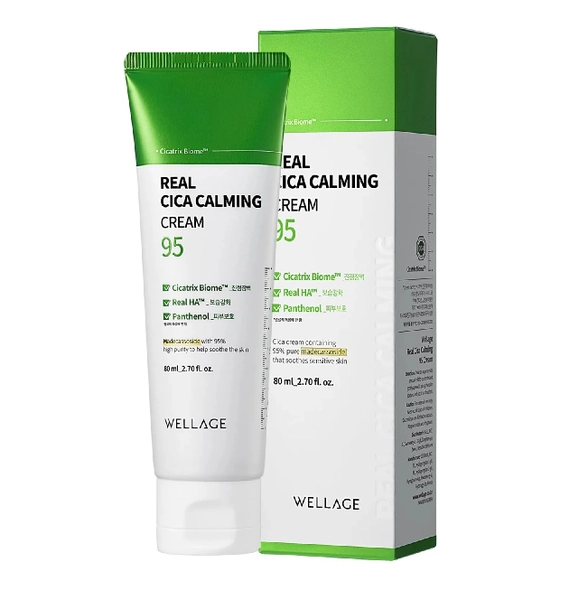 Kem Dưỡng Ẩm và Phục Hồi Da Wellage Cica Calming (50ml)