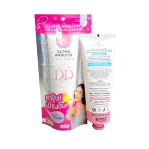 Kem dưỡng thể body ALPHA ARBUTIN Collagen DD Cream dạng tuýt