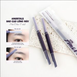 Dao cạo lông mày 2 đầu ( túi rip 1 cái )