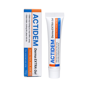 Kem Mụn Actidem Extra Gel – 18g (Tuýp Cam, Giảm Viêm & Kháng Khuẩn)