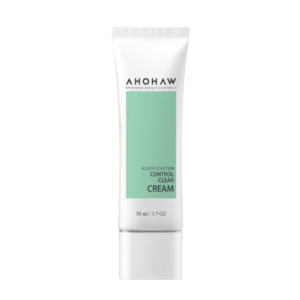 Kem Dưỡng Ẩm, Giảm Mụn Trứng Cá Ahohwa Acless Solution Control Clear Cream - 50ml