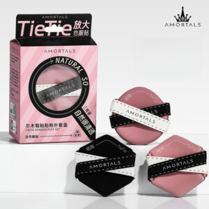 Set cọ mút đánh kem nền màu hồng Amortals